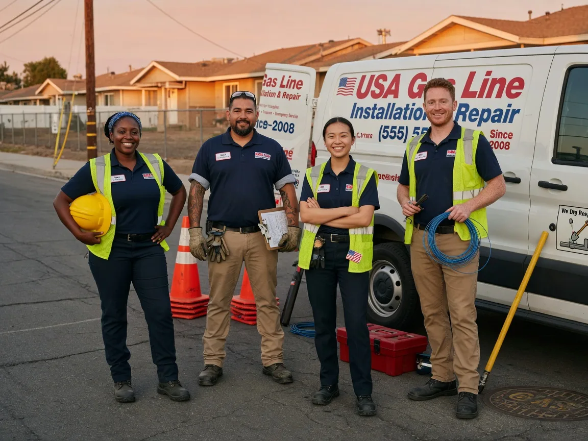 Gas Line Installation company in Shady Side, MD